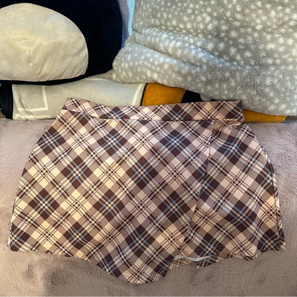 Plaid Skort - Picture 1 of 5